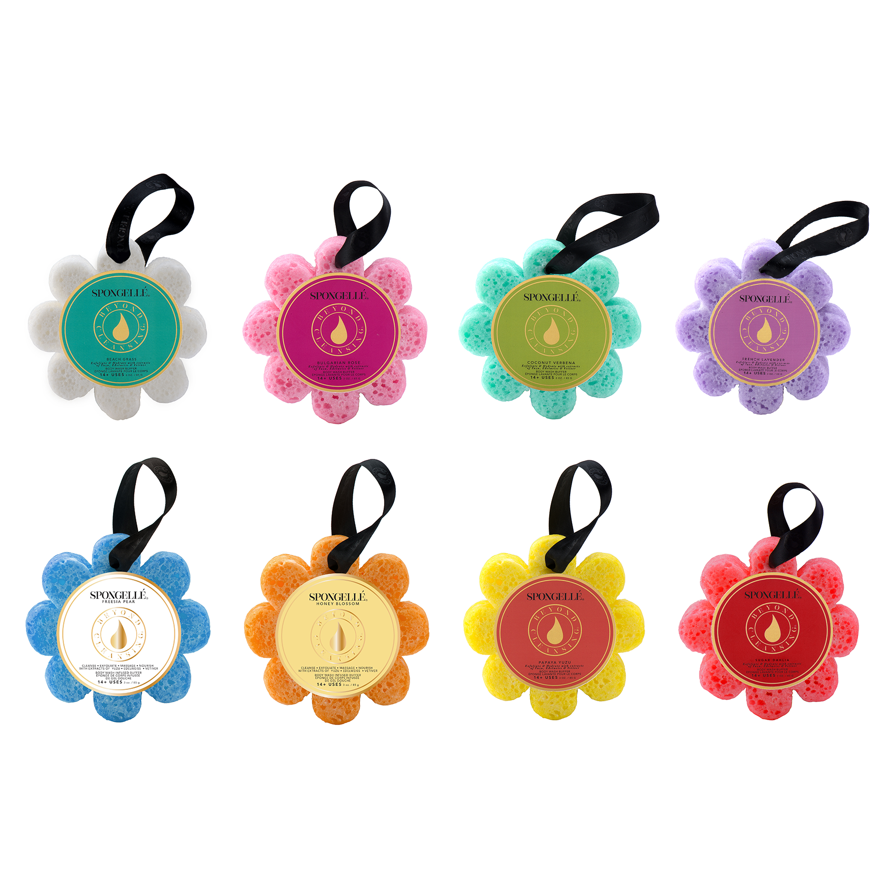 Wildflowers Assorted Pack | Wild Flowers | Soap Sponges: Assorted Pack