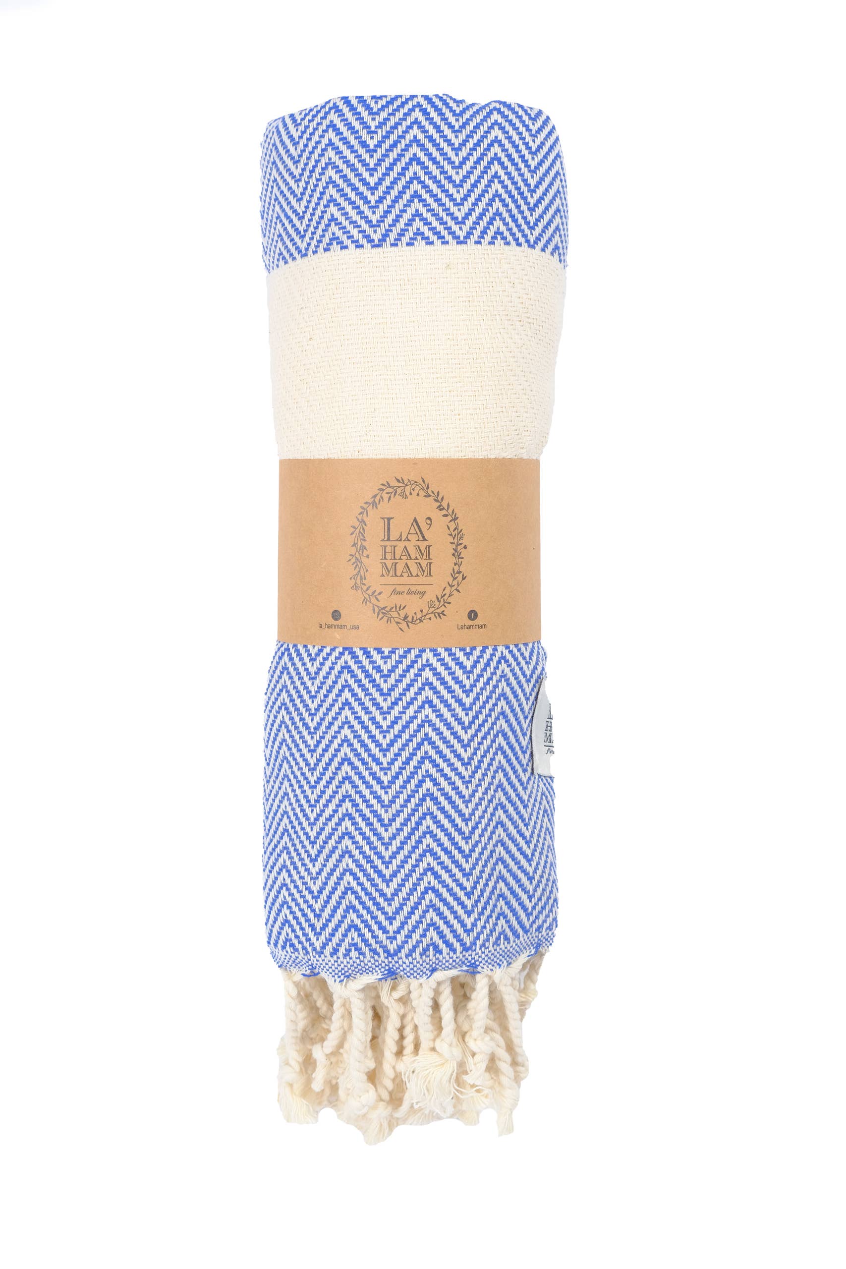 Herring Peshtemal  Cotton  Beach Towel: Black
