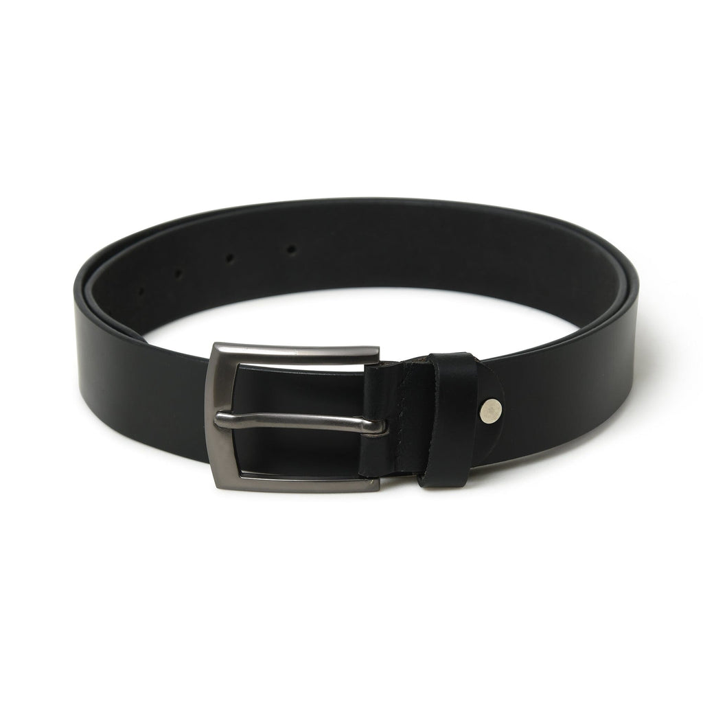 Minimalist Black Leather Belt — product image