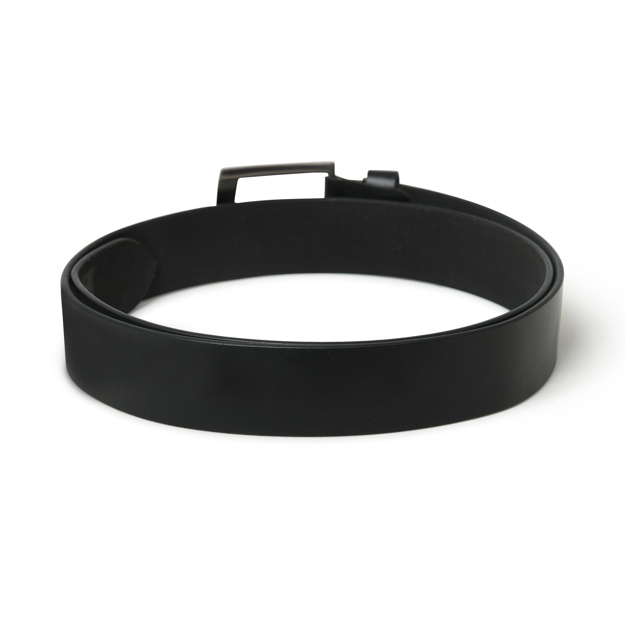 Minimalist Black Leather Belt — product image