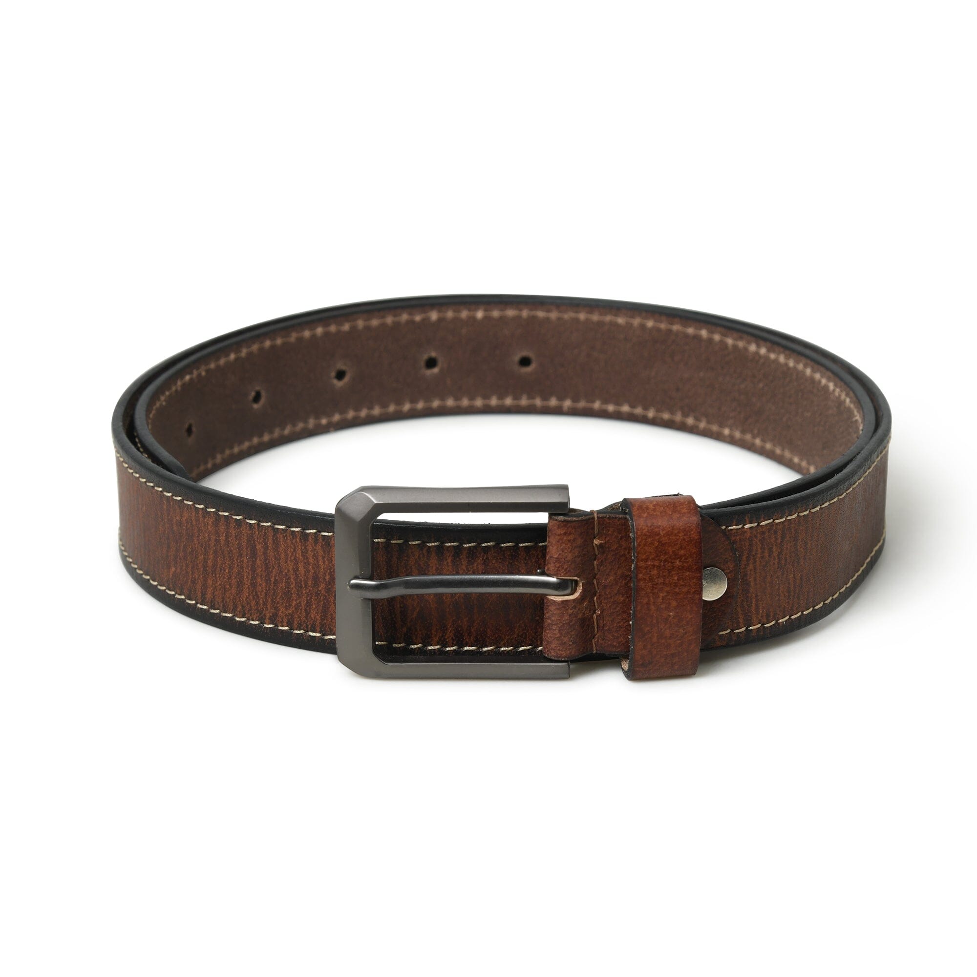Kairo Brown Leather Belt — product image