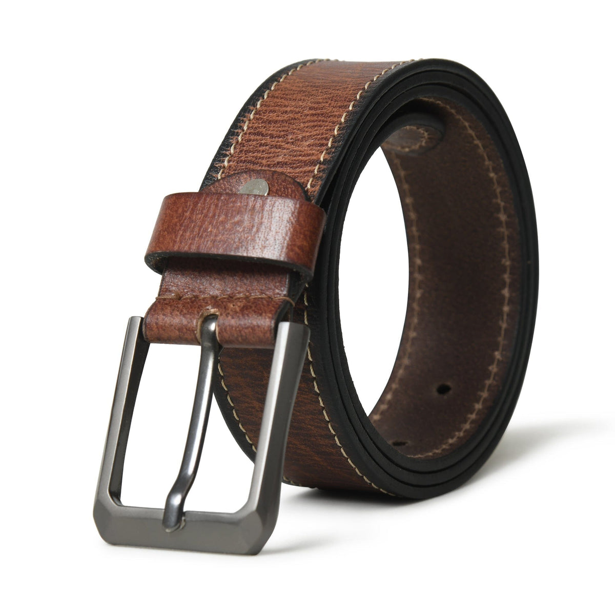 Kairo Brown Leather Belt — product image