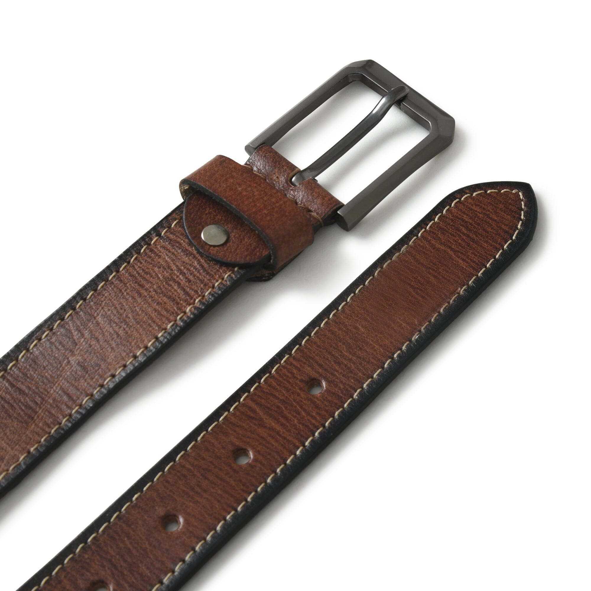 Kairo Brown Leather Belt — product image