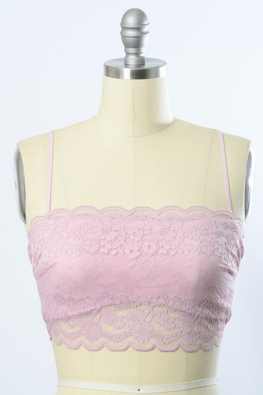 Wide Lace Bandeau — product image