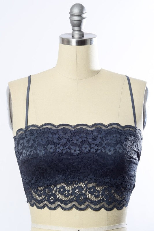 Wide Lace Bandeau — product image