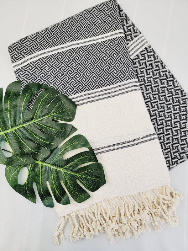 Bath / Beach Turkish Towels-Easy Carry Quick Dry T — product image