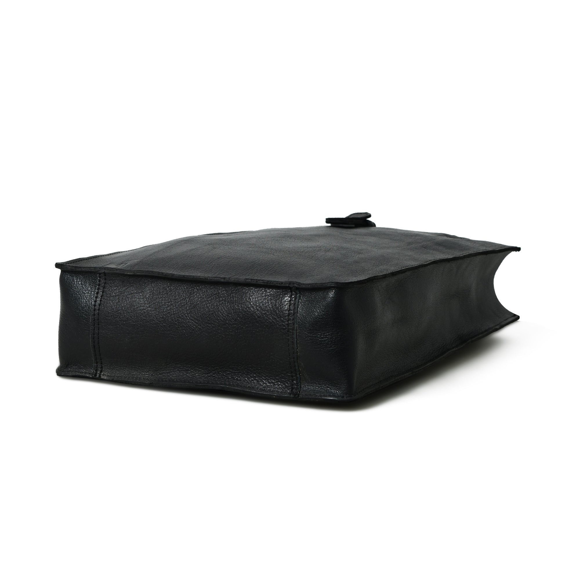 Ebony Elegance Leather Tote — product image