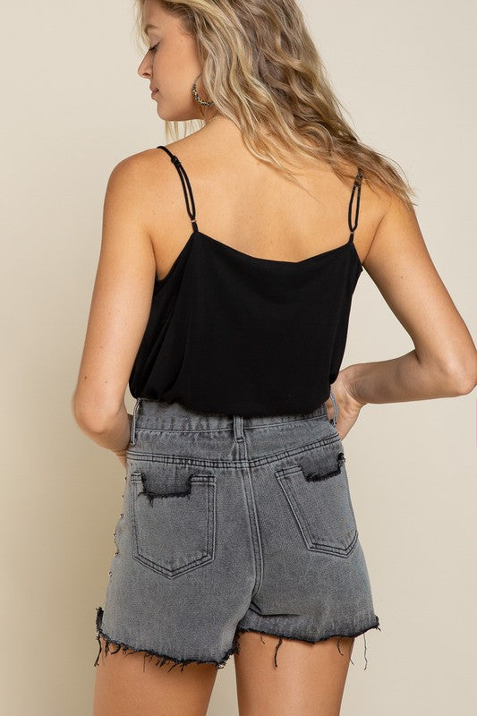 Feels Like Black Cami Top — product image