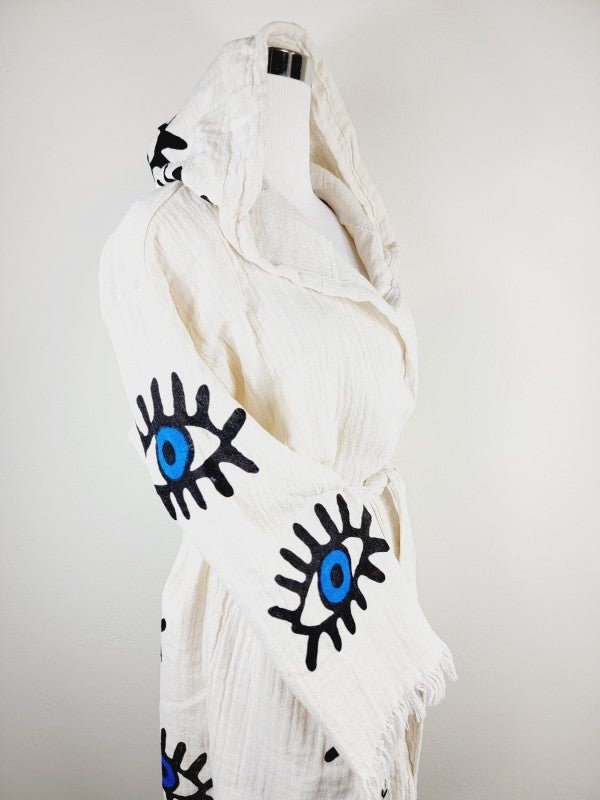 Muslin Kimono Robe, Soft and Cozy, Organic Cotton — product image