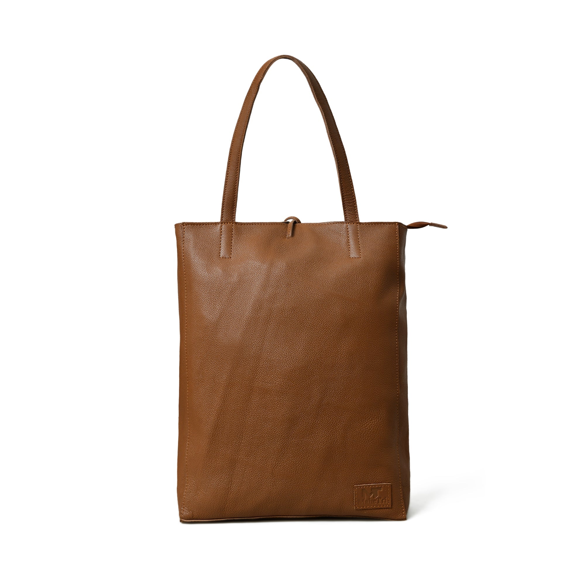 Café Chic Women's Leather Tote Bag — product image