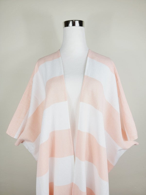 Beach cover up, Beach Dress open front - Orange — product image
