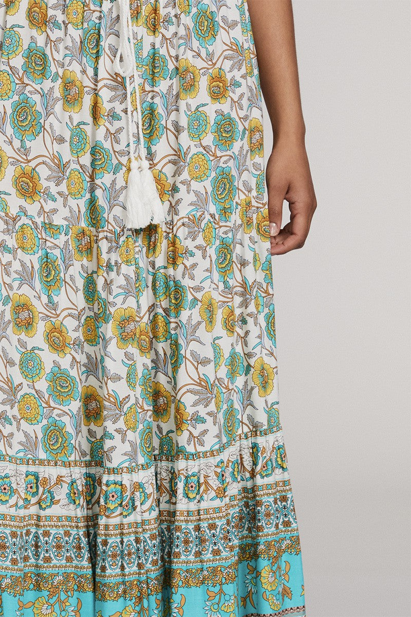 Printed maxi skirt — product image