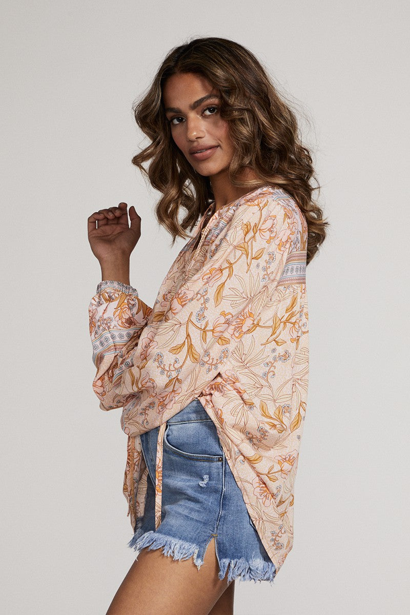 Floral print tunic — product image