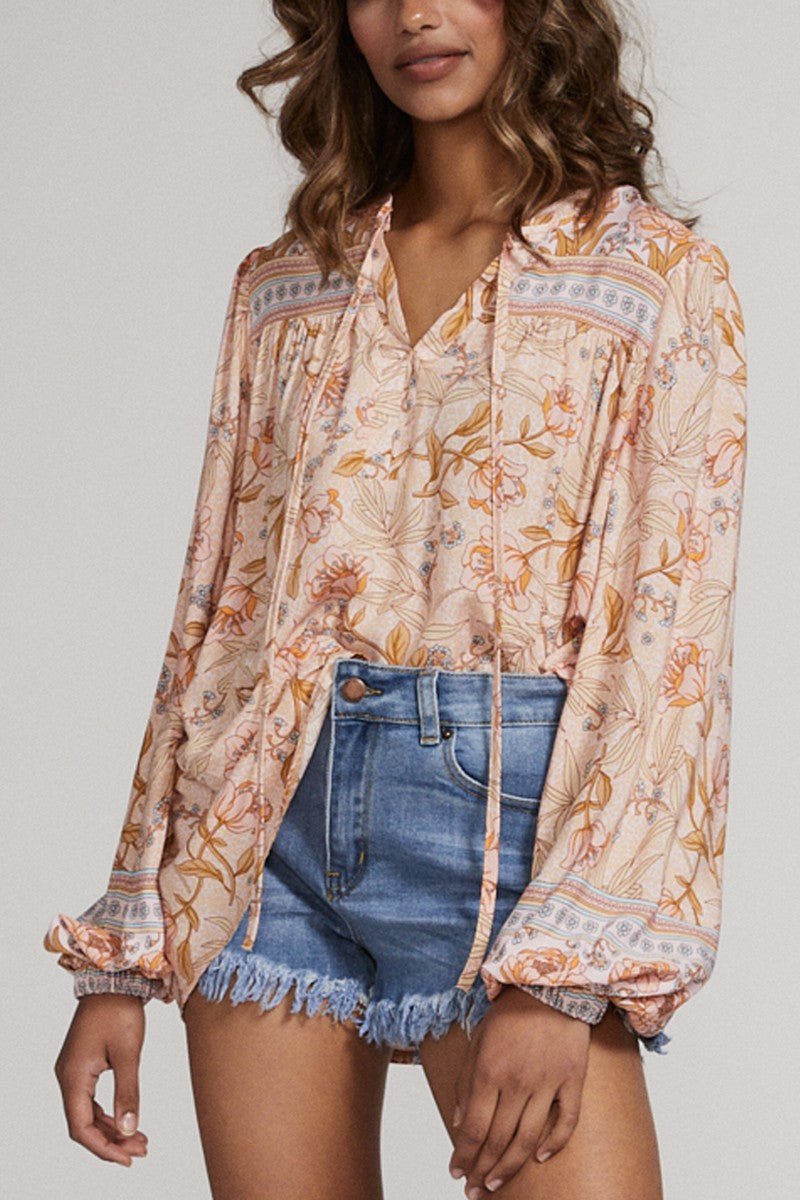 Floral print tunic — product image