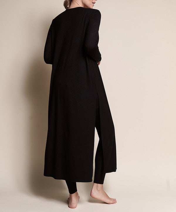 Fabina Bamboo Maxi Long Cardigan — product image