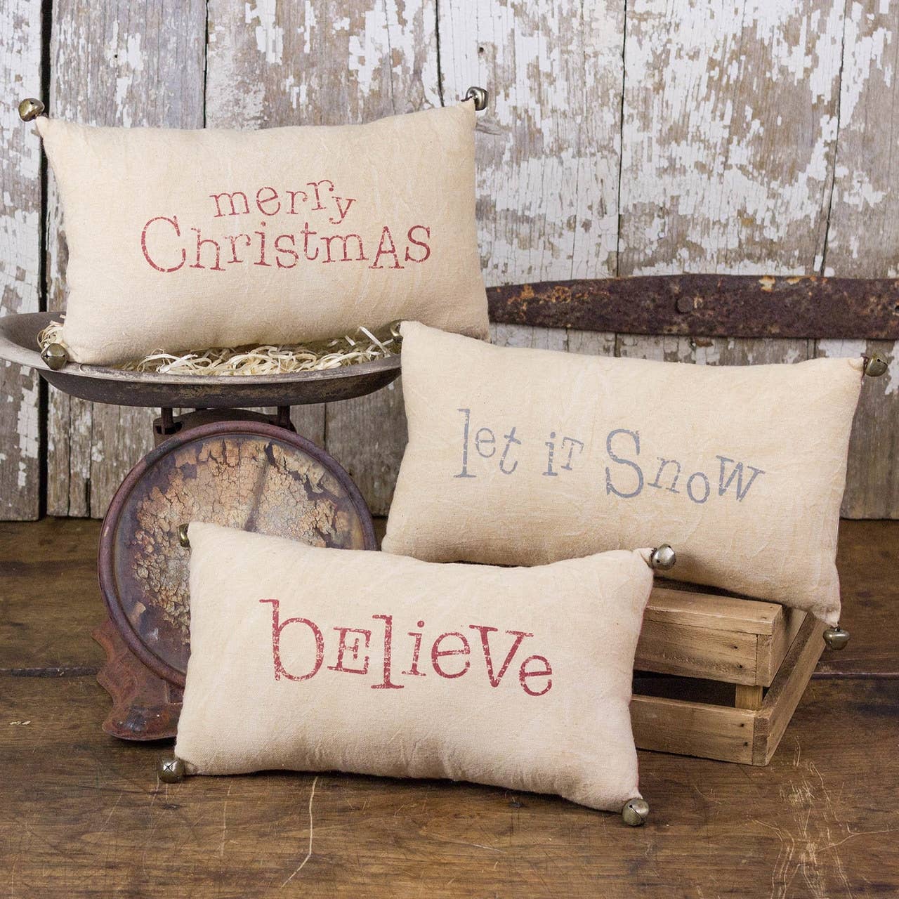 Salvage Christmas Décor Set (3A)