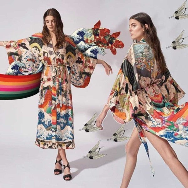 Salma Kimono Cover Up — product image