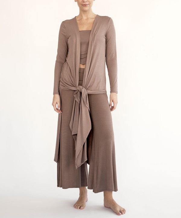Fabina Bamboo Maxi Long Cardigan — product image