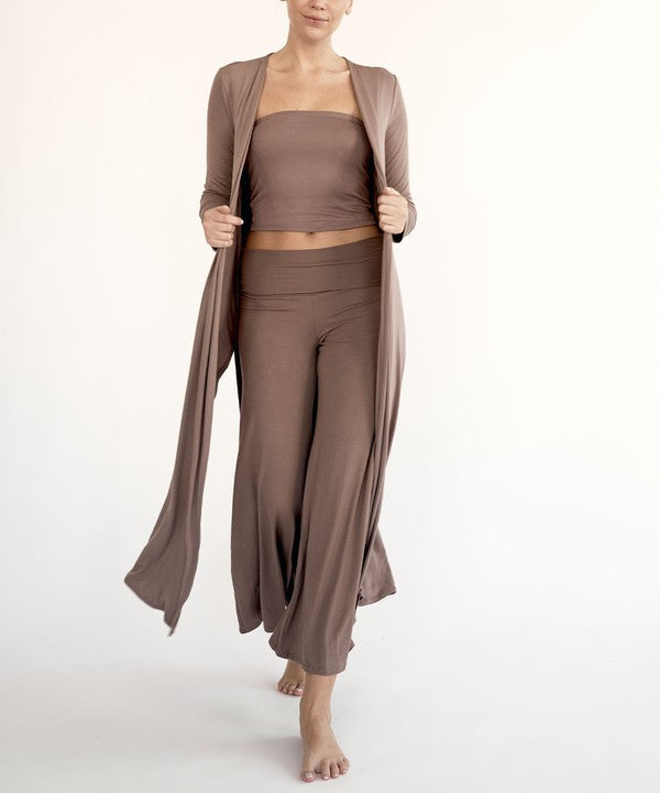Fabina Bamboo Maxi Long Cardigan — product image