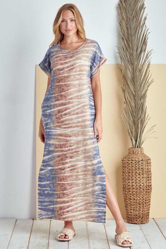 SIDE SLITS MAXI DRESS — product image