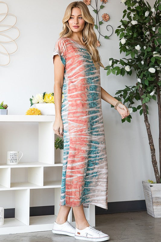 SIDE SLITS MAXI DRESS — product image