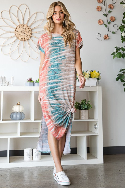 SIDE SLITS MAXI DRESS — product image