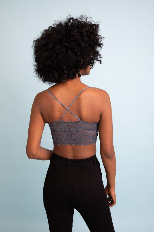 Wide Lace Bandeau — product image