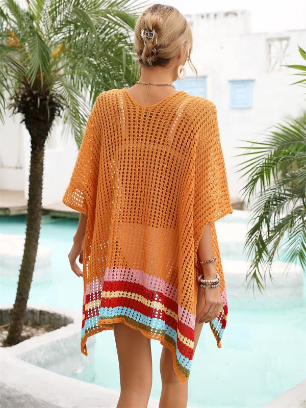Open knit cover up — product image