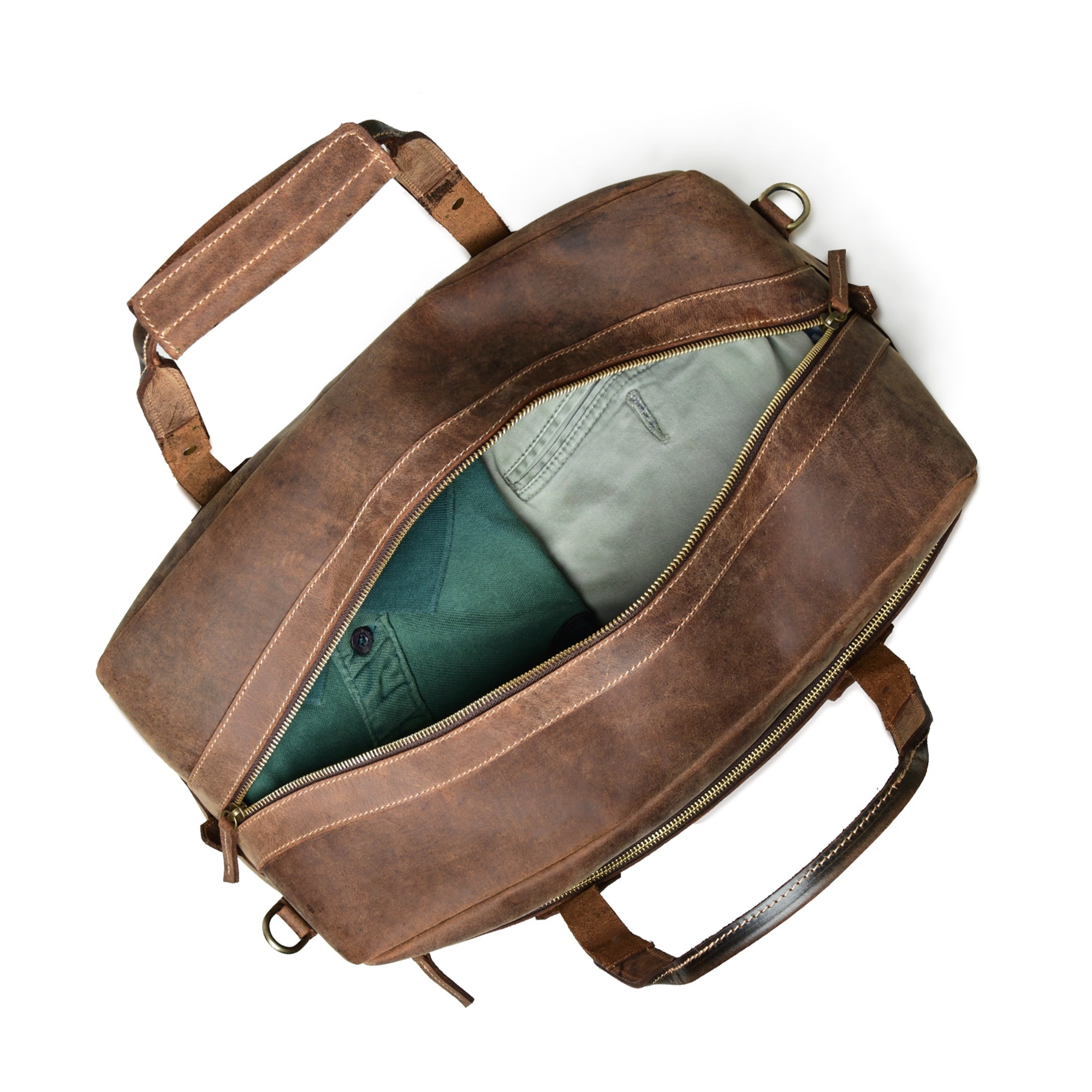 Espresso Elegance Carry on Duffle — product image