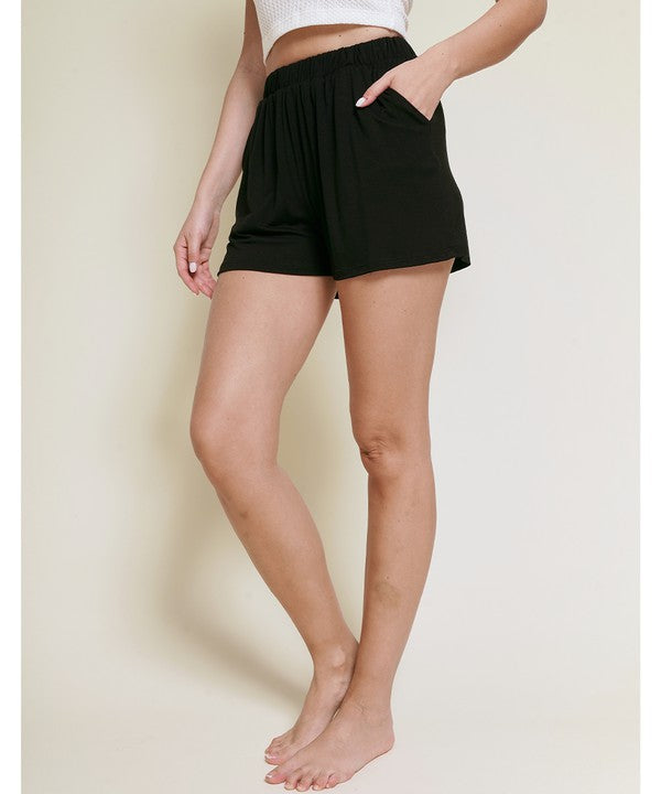 Fabina Bamboo Simple Shorts — product image
