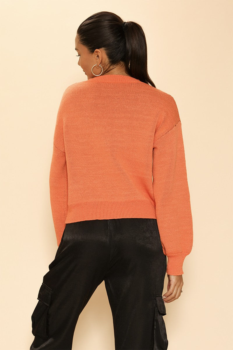 Pumpkin Halloween Sweater — product image