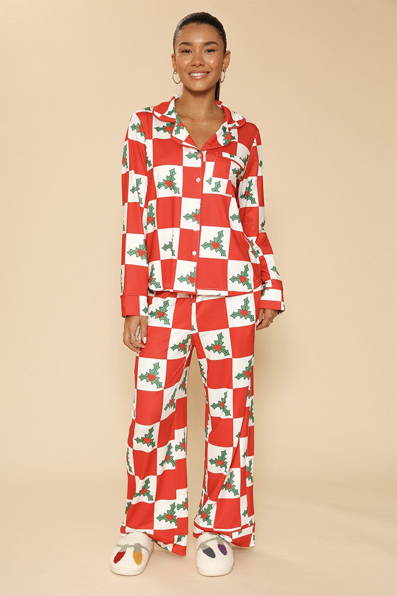 Holiday Christmas pajama set — product image