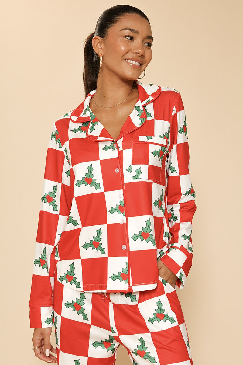 Holiday Christmas pajama set — product image