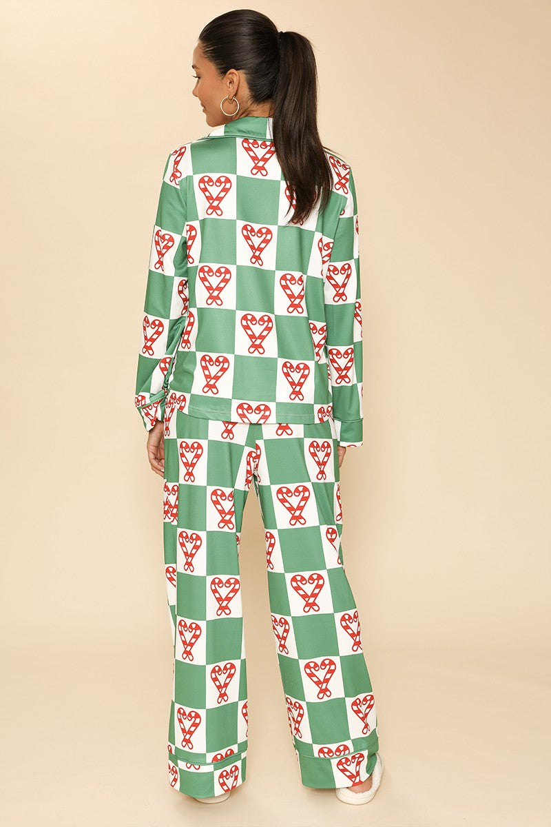 Holiday Christmas pajama set — product image