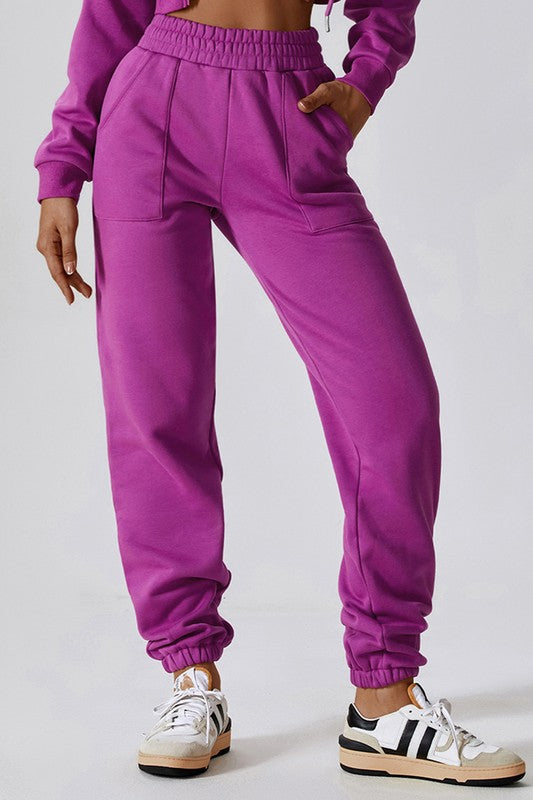 Loose sports casual ankle-banded sweatpants — product image