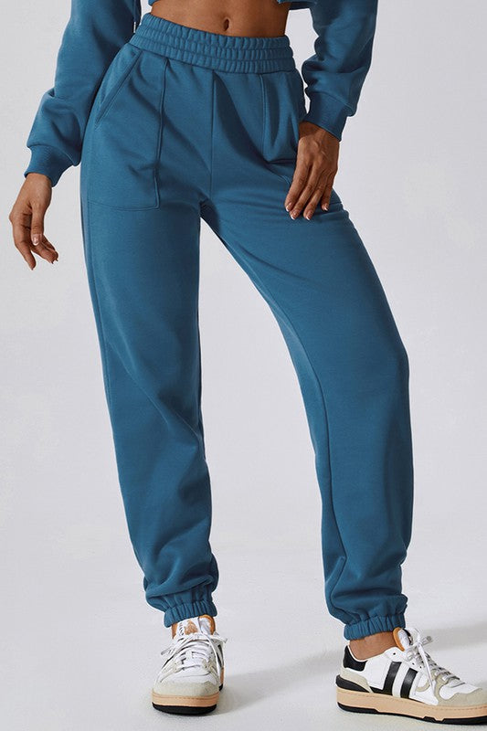 Loose sports casual ankle-banded sweatpants — product image