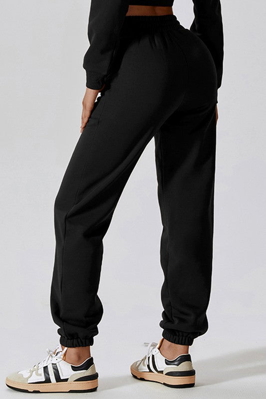 Loose sports casual ankle-banded sweatpants — product image