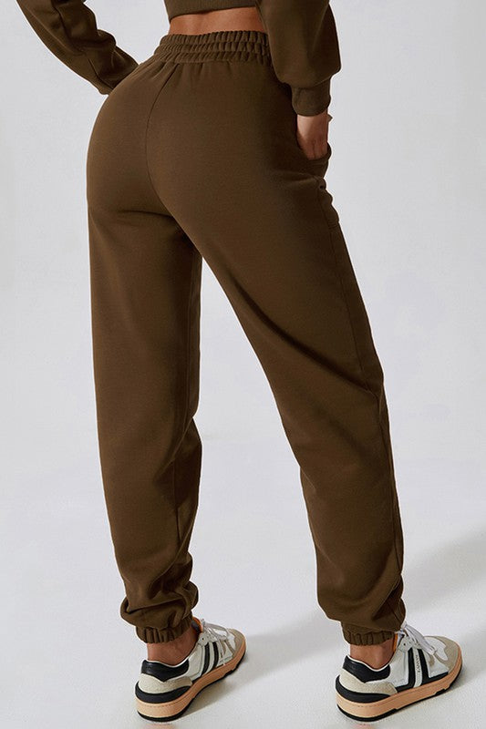 Loose sports casual ankle-banded sweatpants — product image