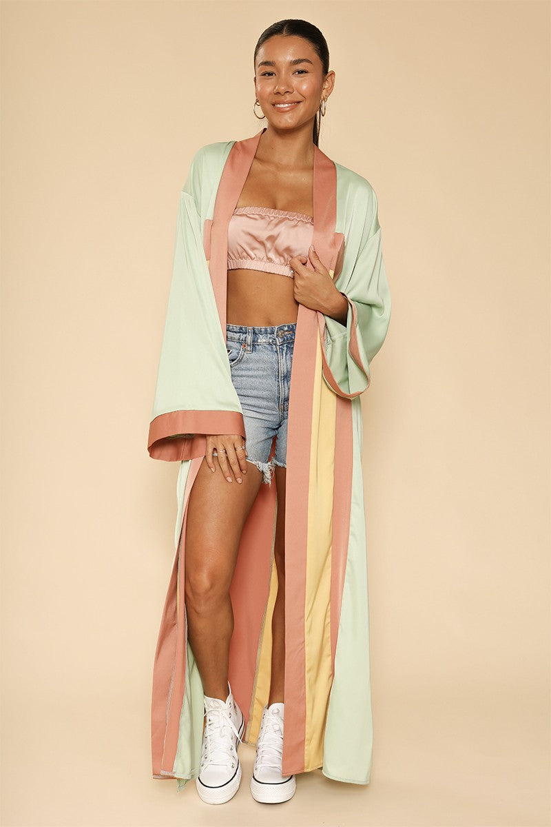 Retro arch kimono — product image