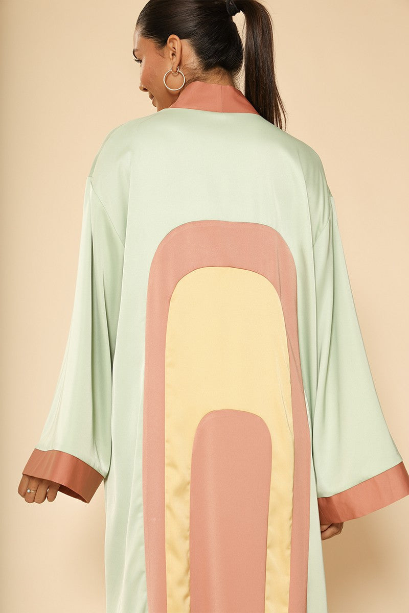 Retro arch kimono — product image