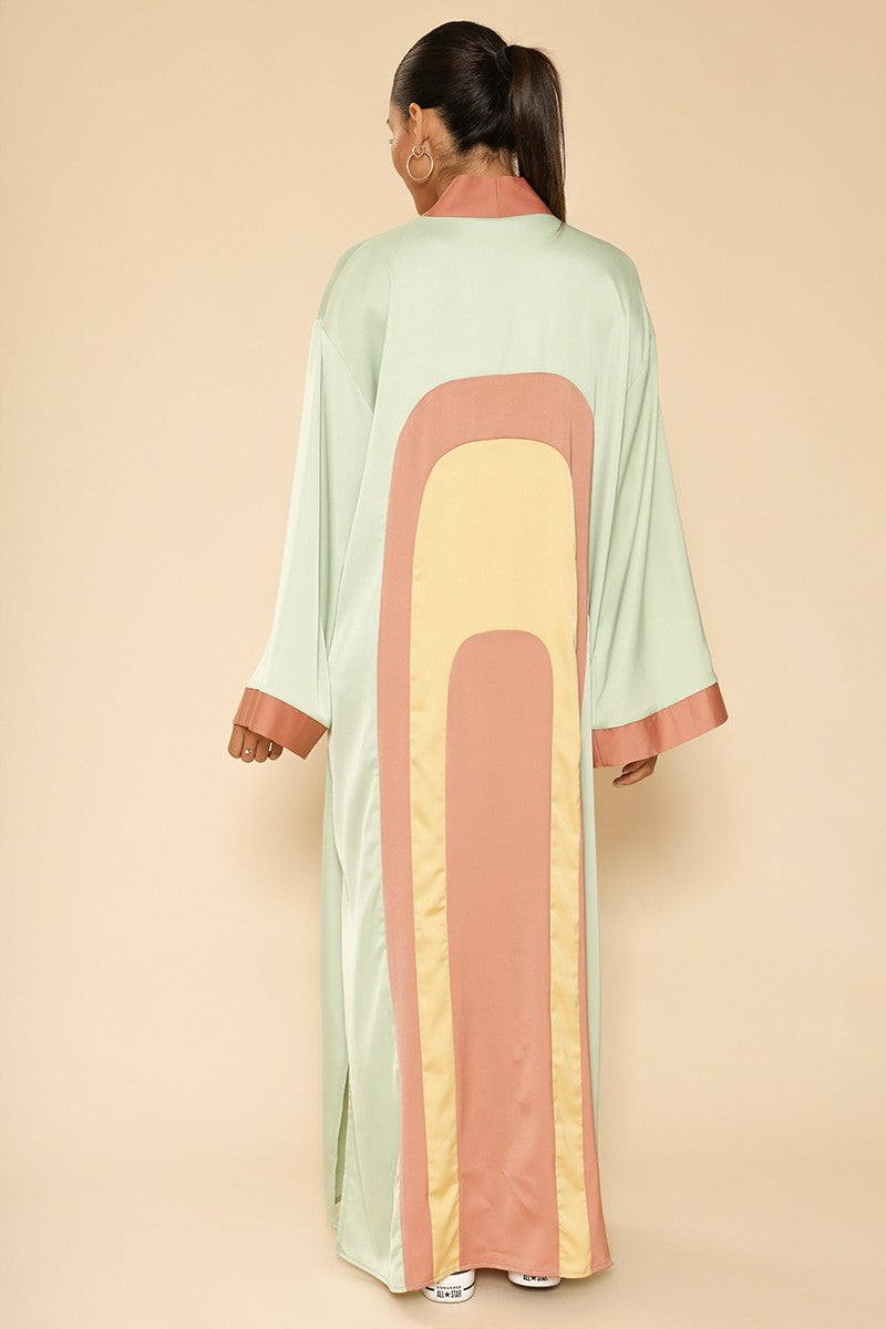 Retro arch kimono — product image