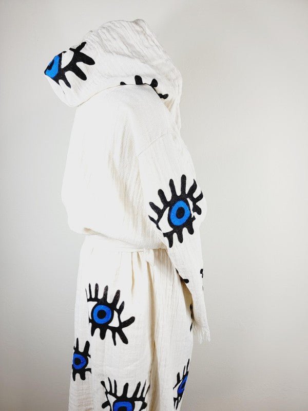 Muslin Kimono Robe, Soft and Cozy, Organic Cotton — product image