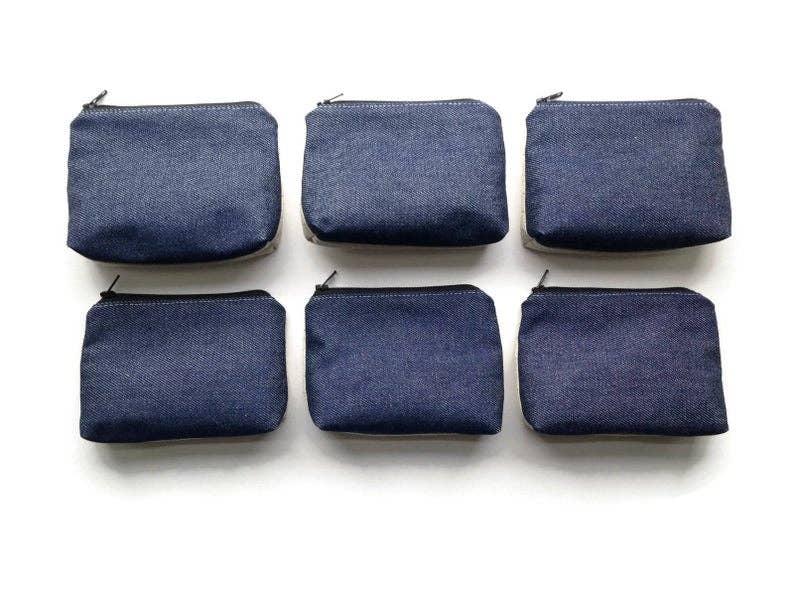 Money Bag Collection - Handmade Zipper Pouches