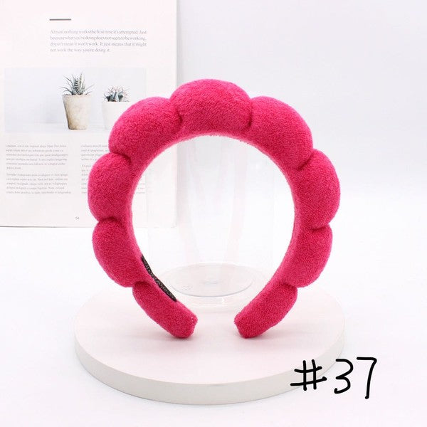 Towel Cloth Twist Hairband Sponge spa Headband — product image