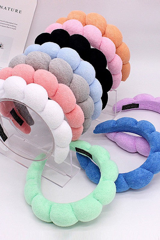 Towel Cloth Twist Hairband Sponge spa Headband — product image