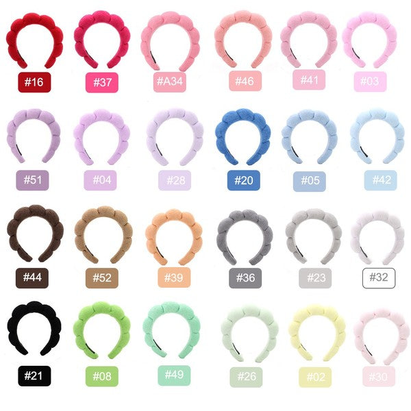 Towel Cloth Twist Hairband Sponge spa Headband — product image