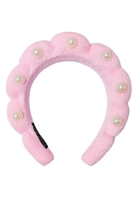 Towel Cloth Twist Hairband Sponge spa Headband — product image