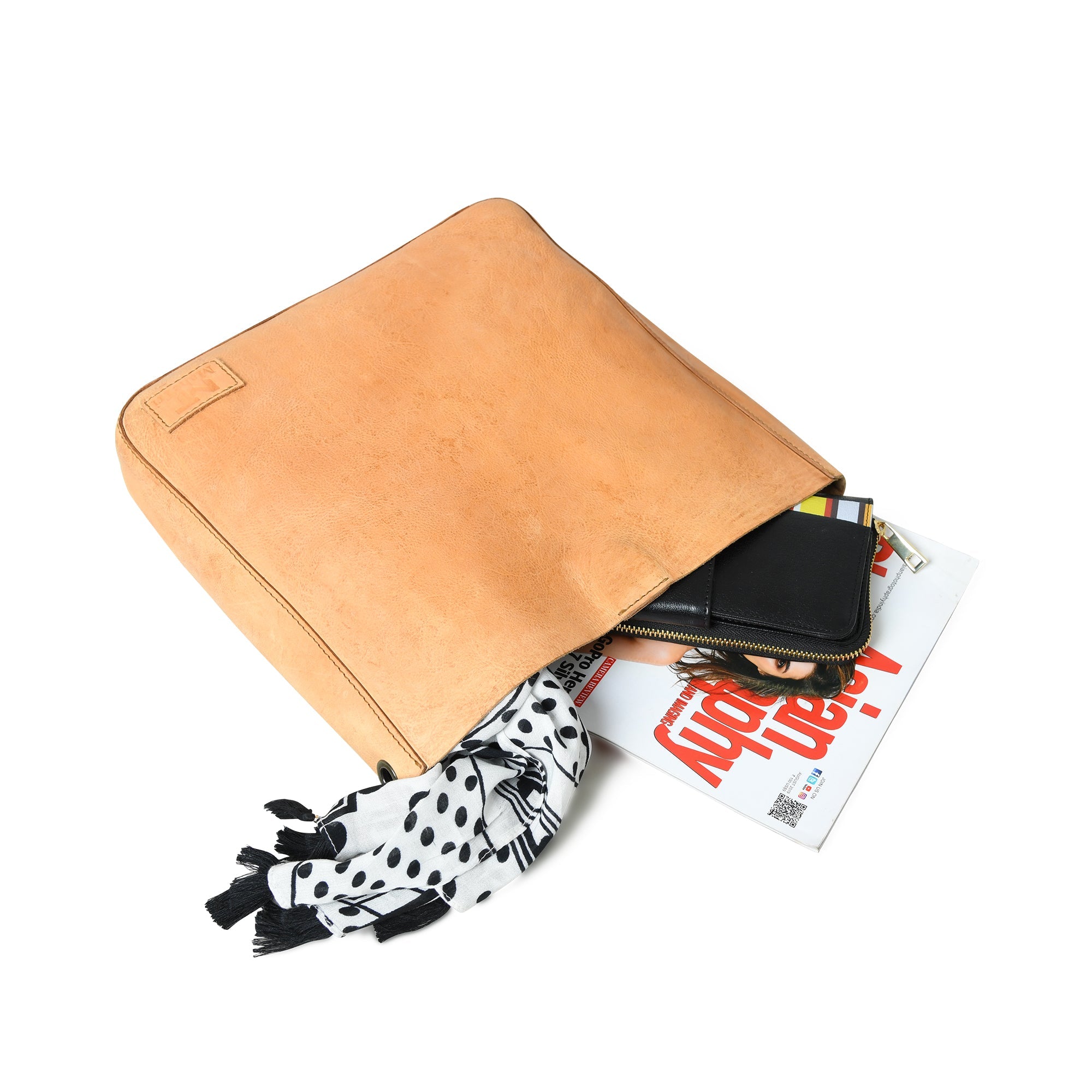 Serenity Everyday Crossbody Sling, Tan — product image
