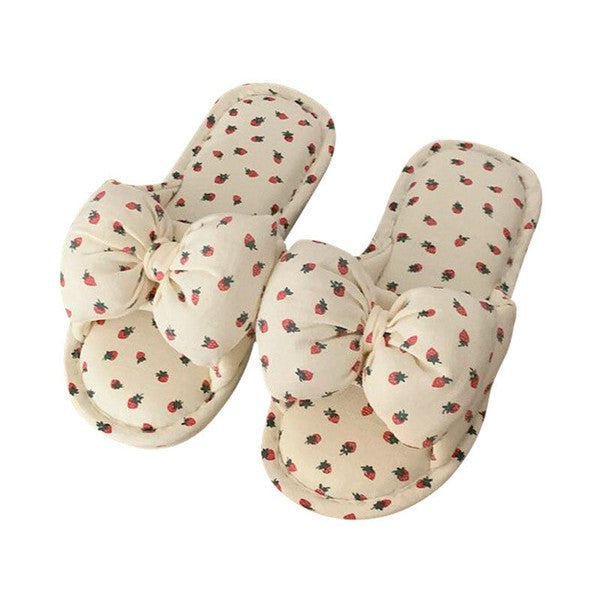 Bow slippers — product image