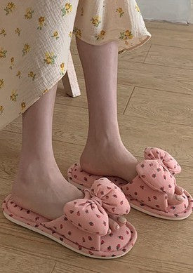 Bow slippers — product image